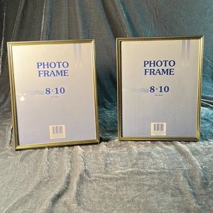 Set/2 VTG Gold Picture Frames